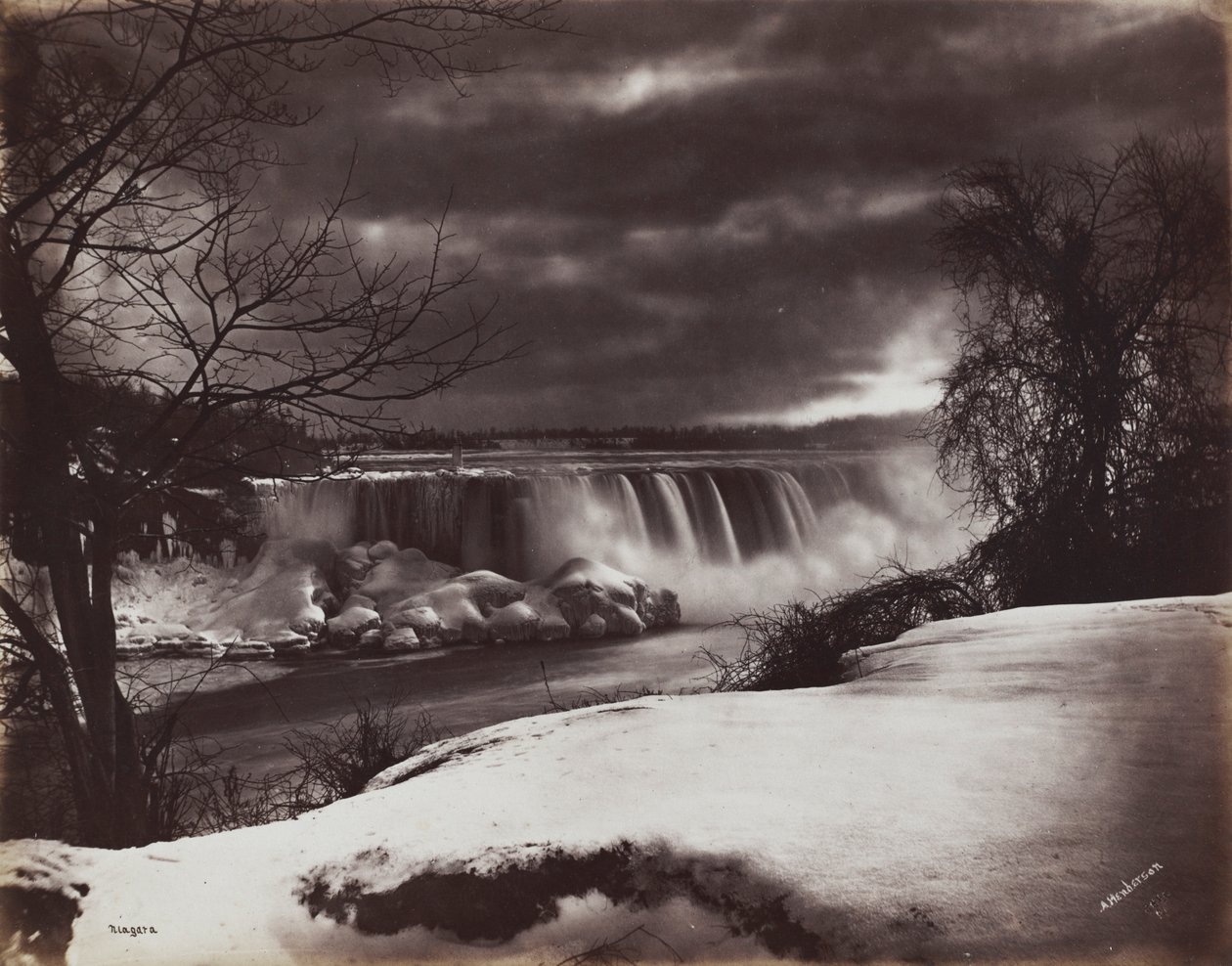 Falls of Niagara, 1860s by Alexander Henderson