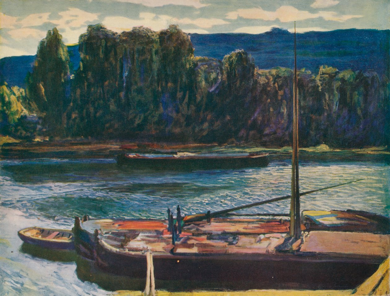 Evening on the River Seine by Alexander Jamieson