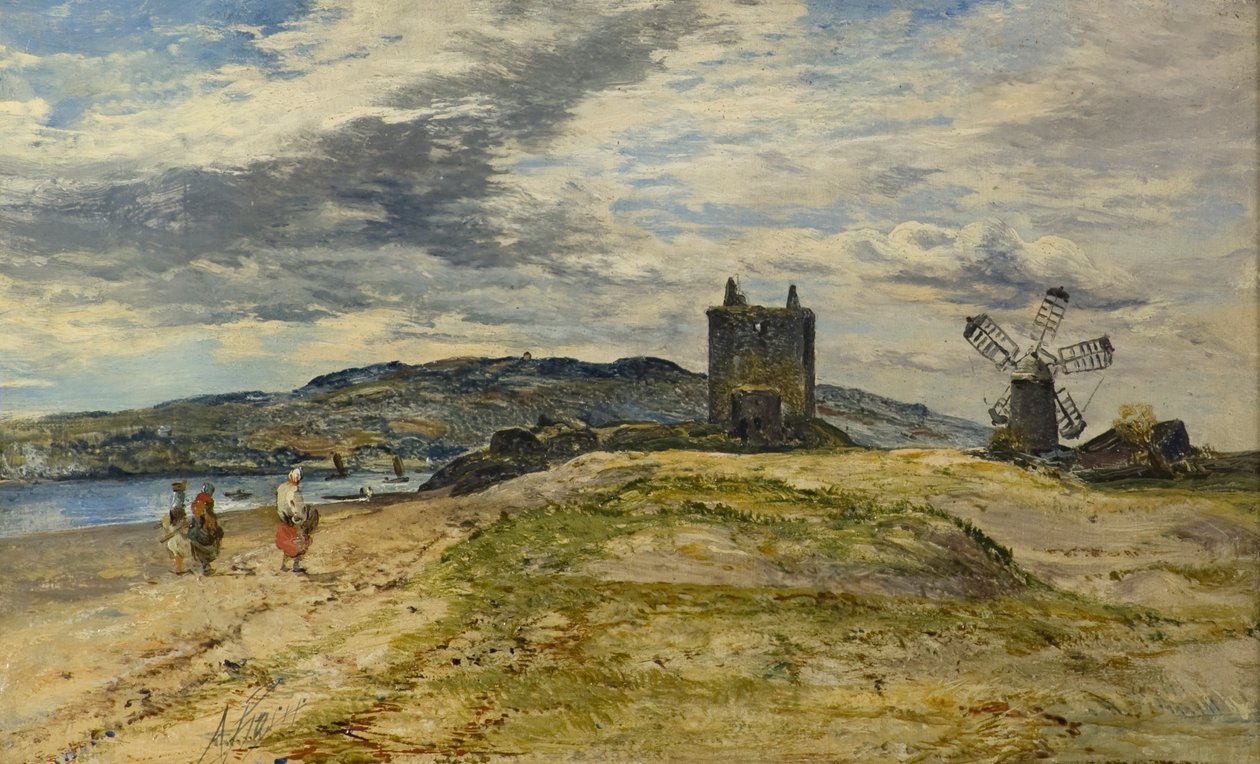 Broughty Castle by Alexander Jnr. Fraser