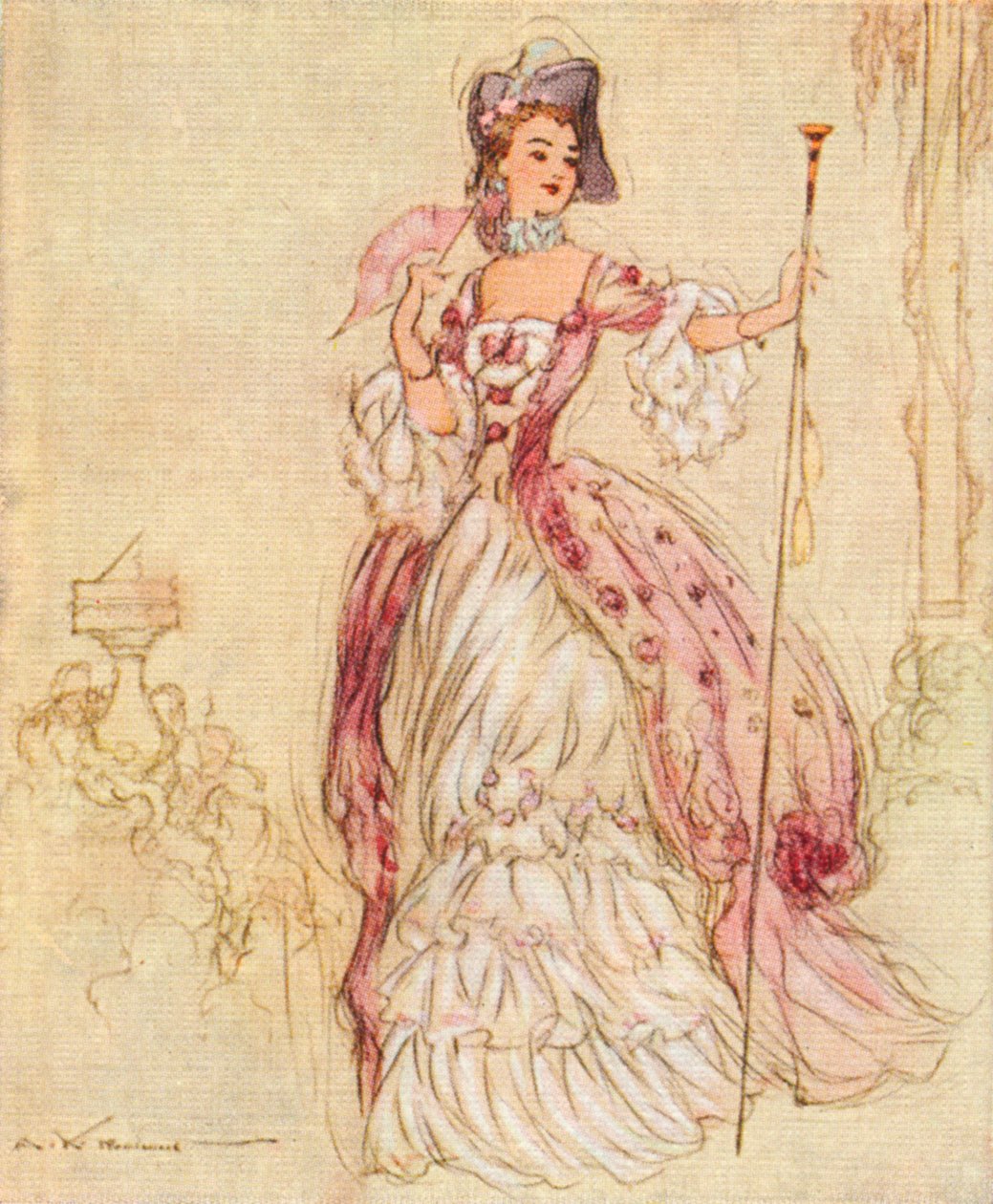 Madame de Pompadour by Alexander K. MacDonald