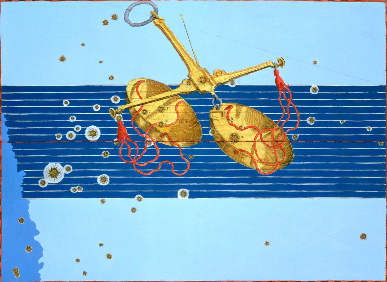 Constellation of Libra, 1603 by Alexander Mair