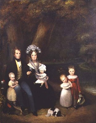 Family Group or Conversation Piece, c.1840 by Alexander Nasmyth