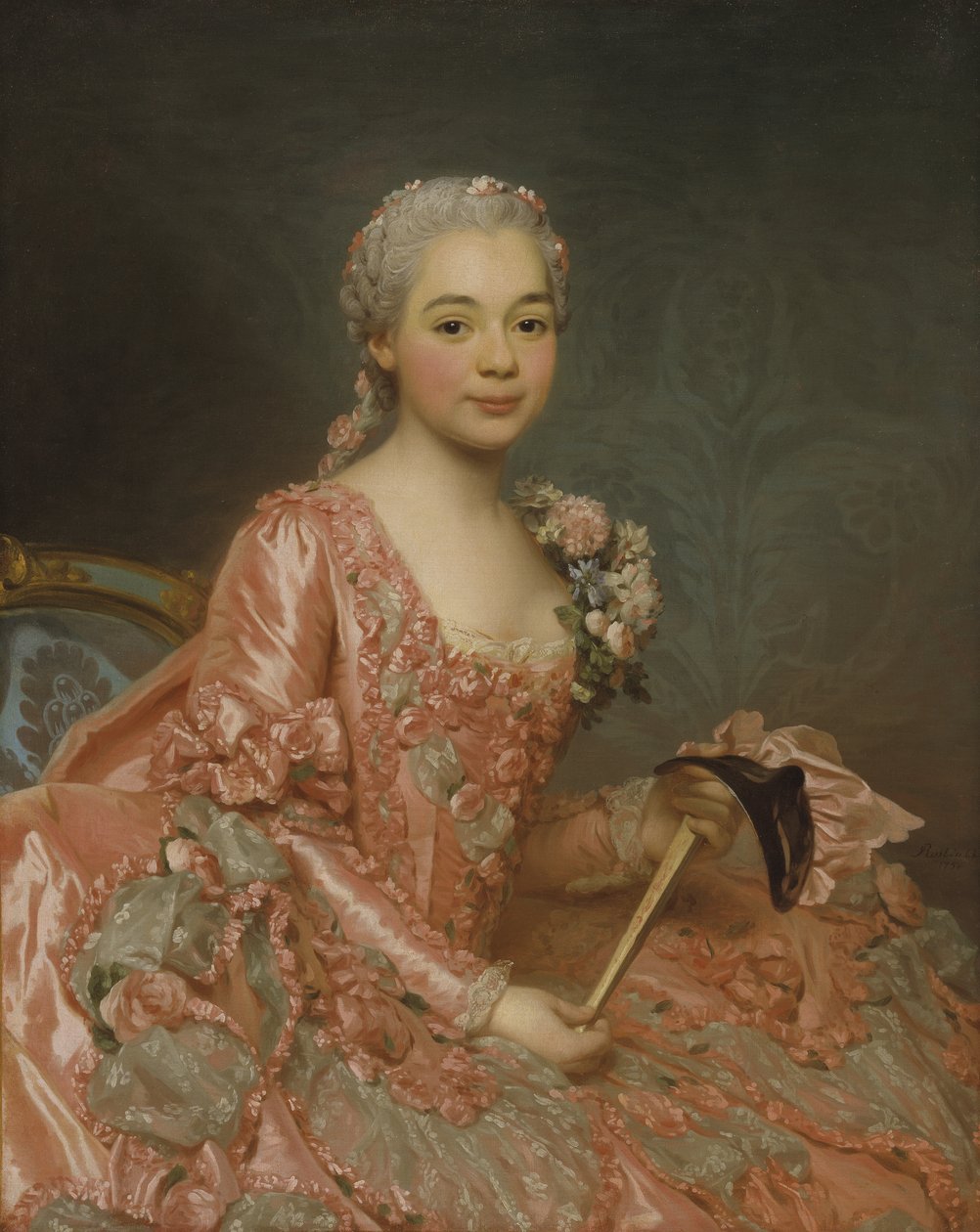 Baroness de Neubourg-Cromière by Alexander Roslin