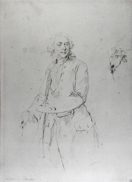 Portrait of Francois Boucher (1703-70) by Alexander Roslin