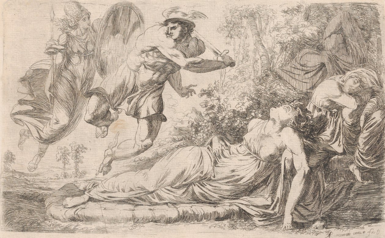 Perseus and the Sleeping Medusa, 1774 by Alexander Runciman