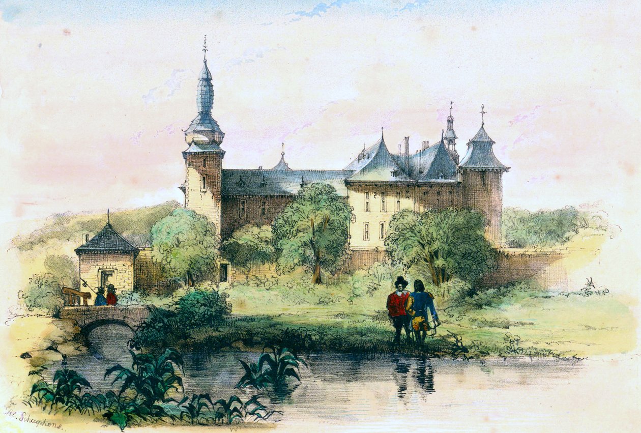 Castle Geulle by Alexander Schaepkens