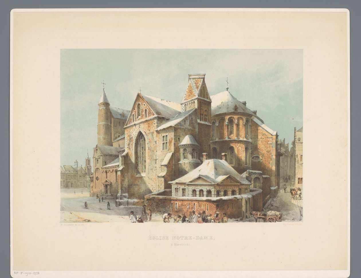 Basilica of Our Lady in Maastricht by Alexander Schaepkens