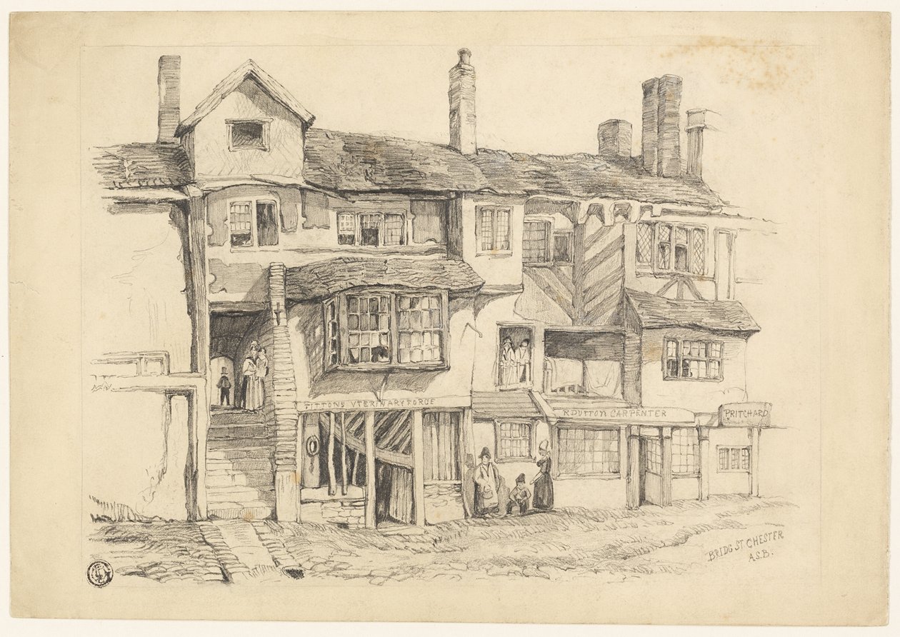 Bridge St. Chester by Alexander Stuart Boyd