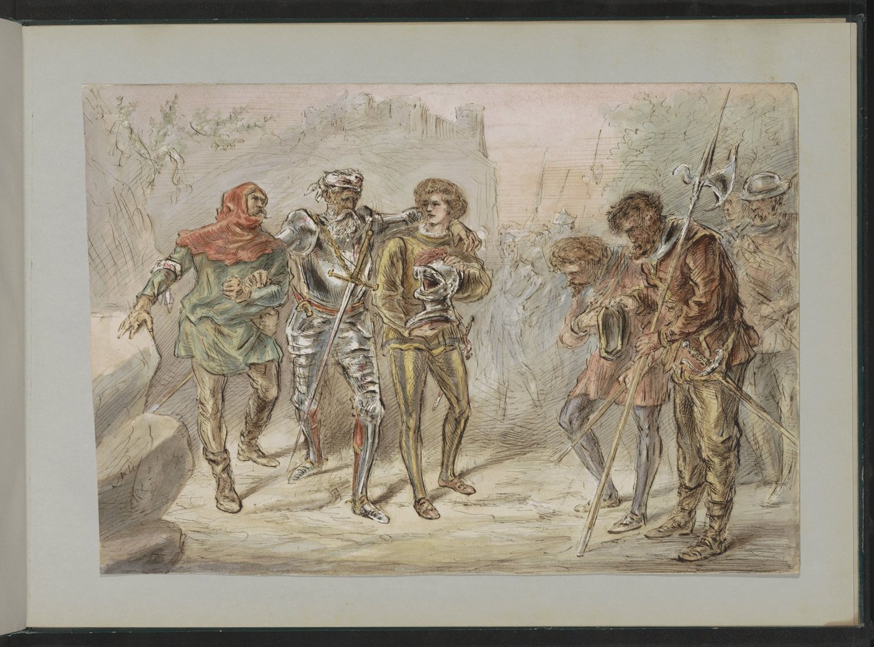 Return of a Wounded Soldier by Alexander Ver Huell