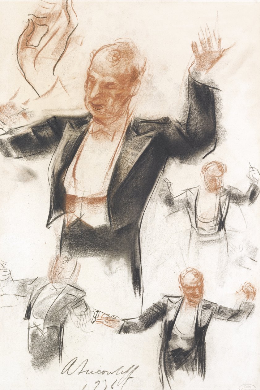 Serge Koussevitzky Conducting by Alexander Yevgenyevich Yakovlev