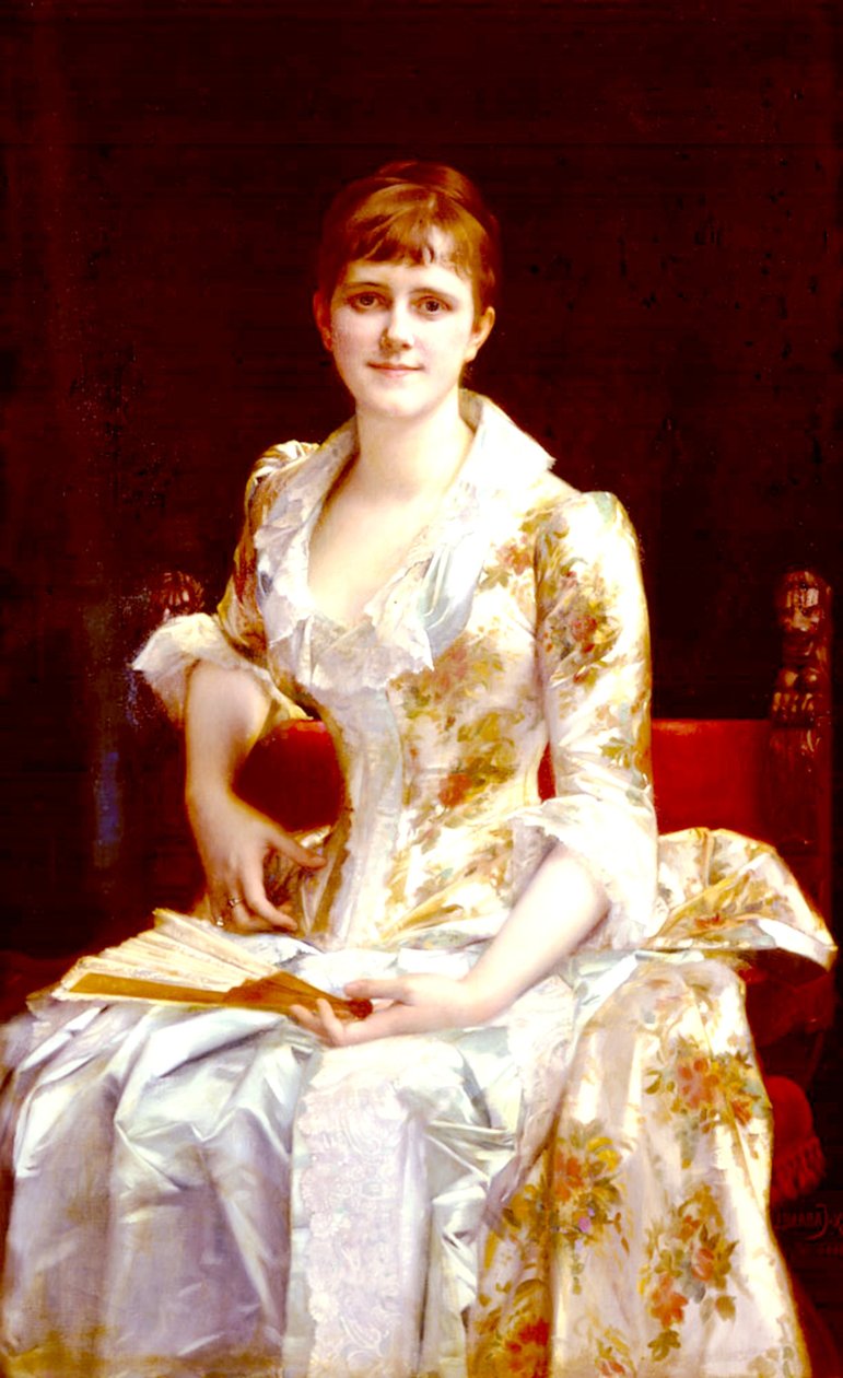 A Young Lady by Alexandre Cabanel