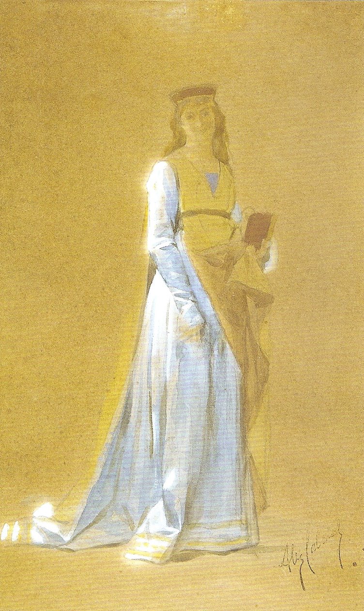 Medieval Lady by Alexandre Cabanel
