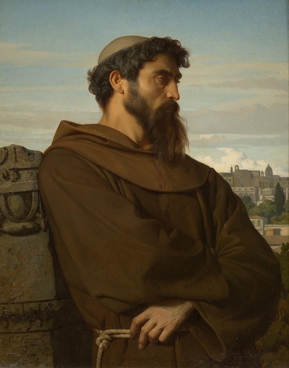 The Roman Monk by Alexandre Cabanel