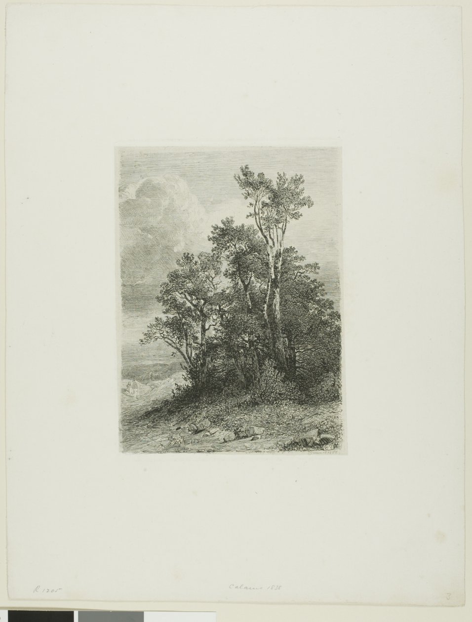 Alpine Landscape by Alexandre Calame