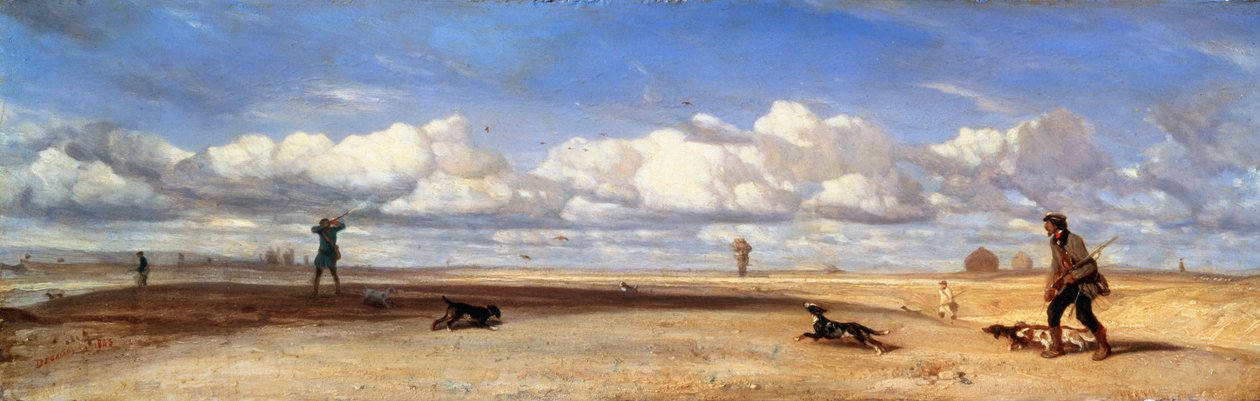 Duck Hunters, 1843 by Alexandre Gabriel Decamps