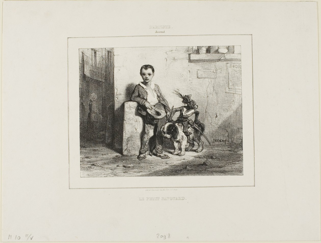 The Little Savoyard by Alexandre Gabriel Decamps