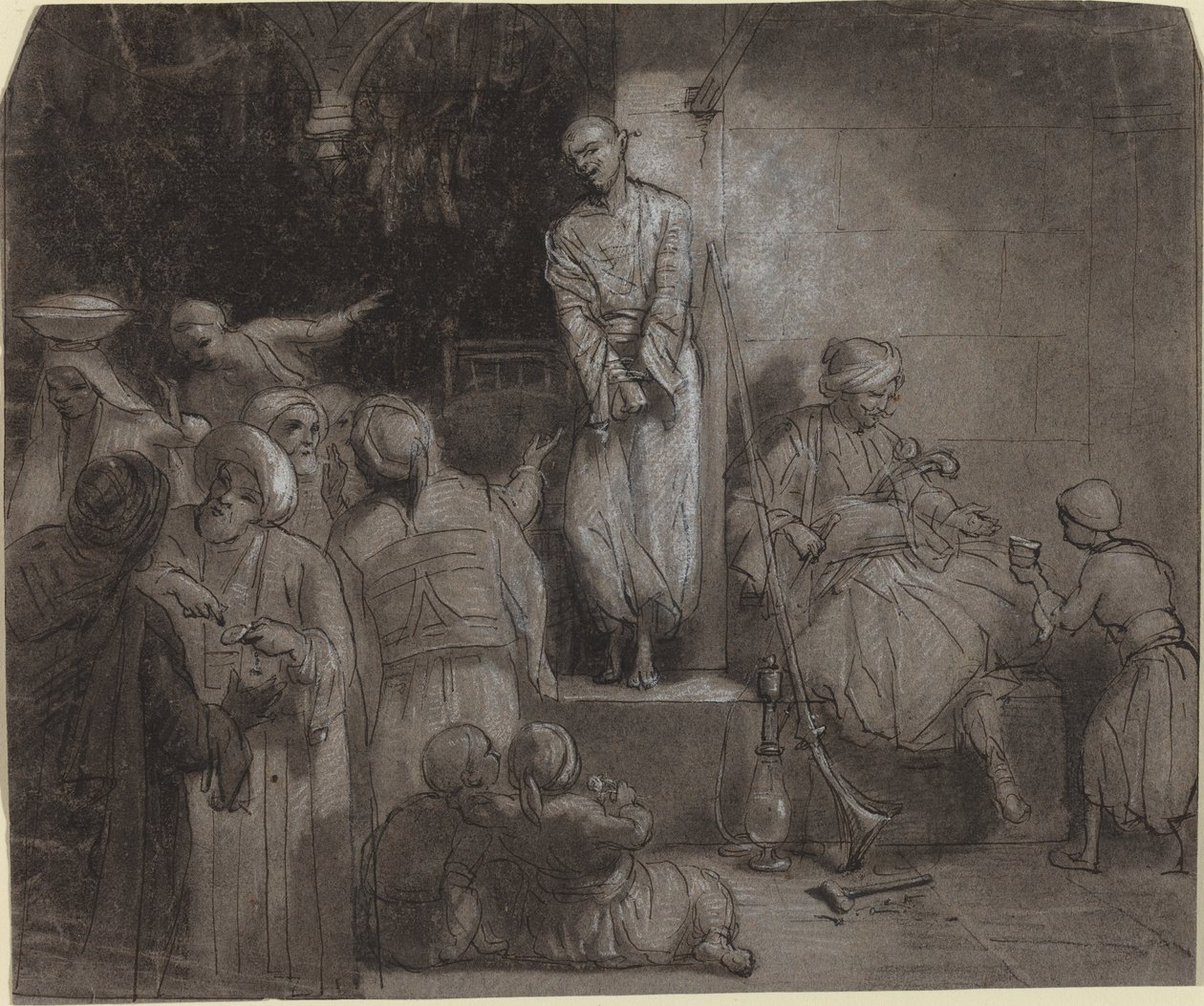 The Slave Market by Alexandre Gabriel Decamps