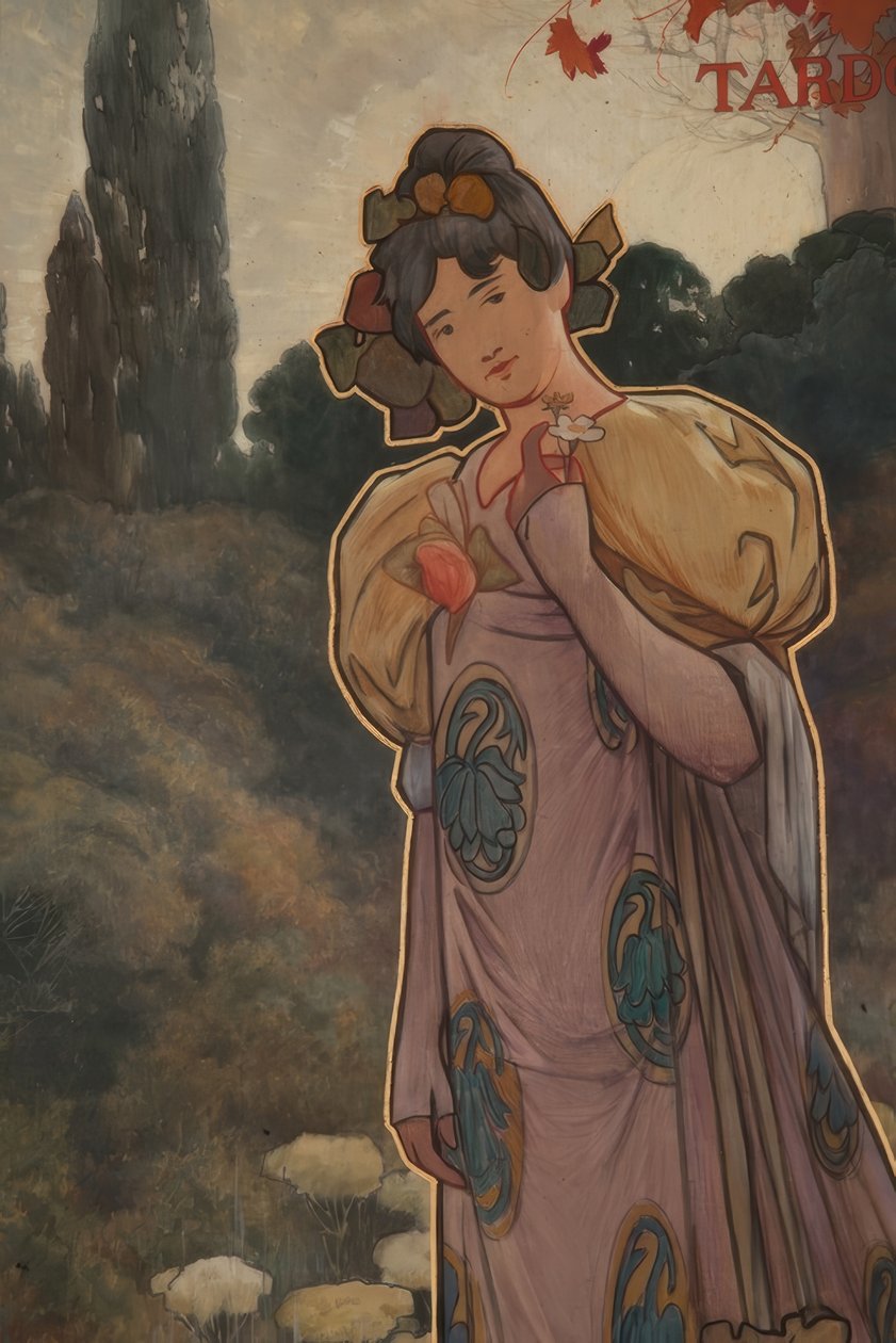 Allegory of Autumn by Alexandre de Riquer