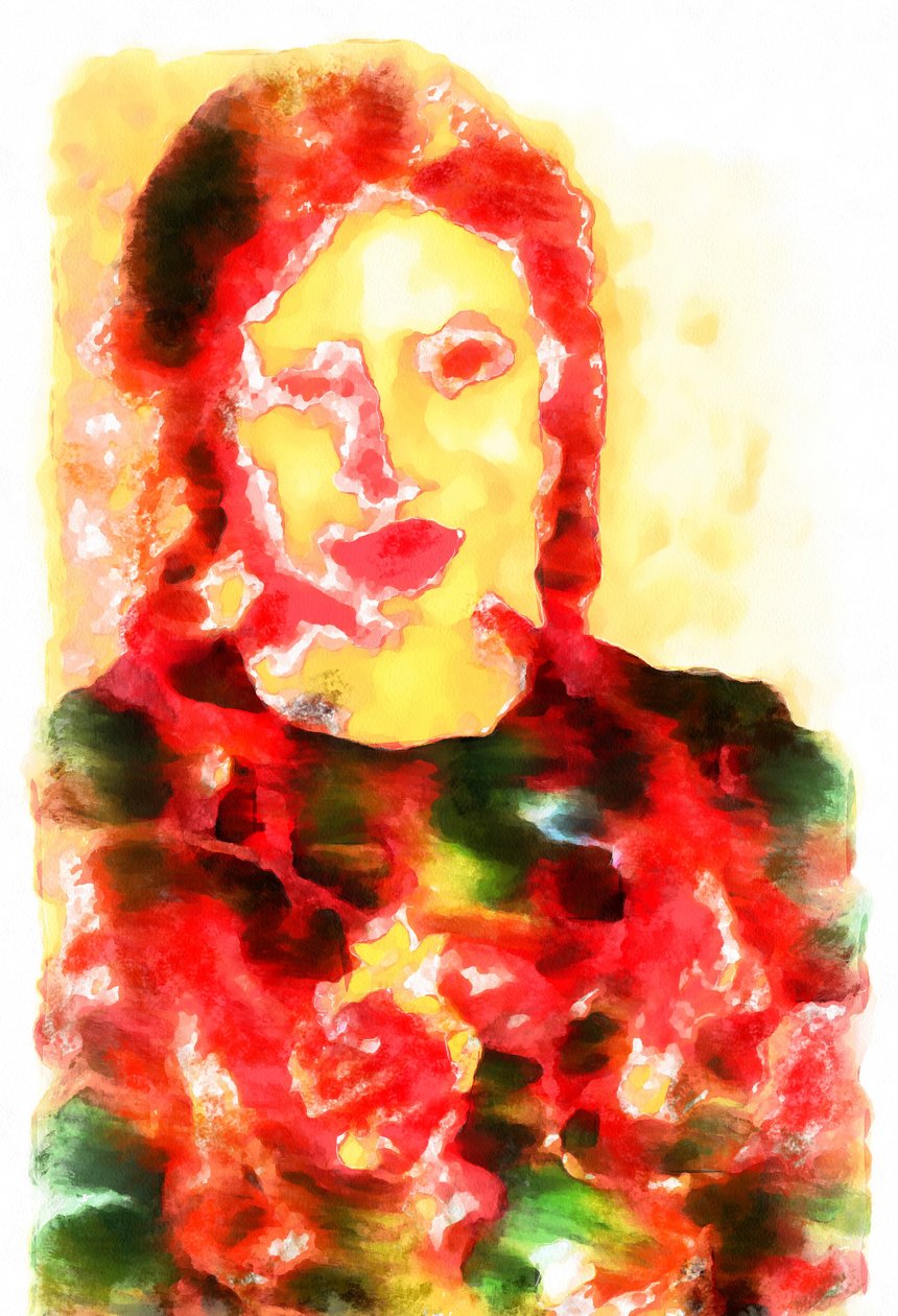 Portrait of Niece by Alexei Makhov