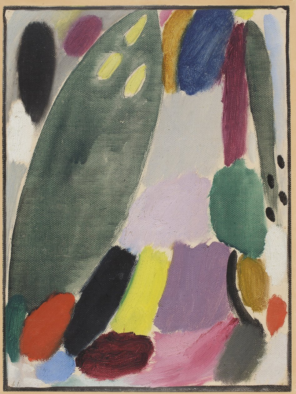 Variation: Inclination, 1919 by Alexej von Jawlensky