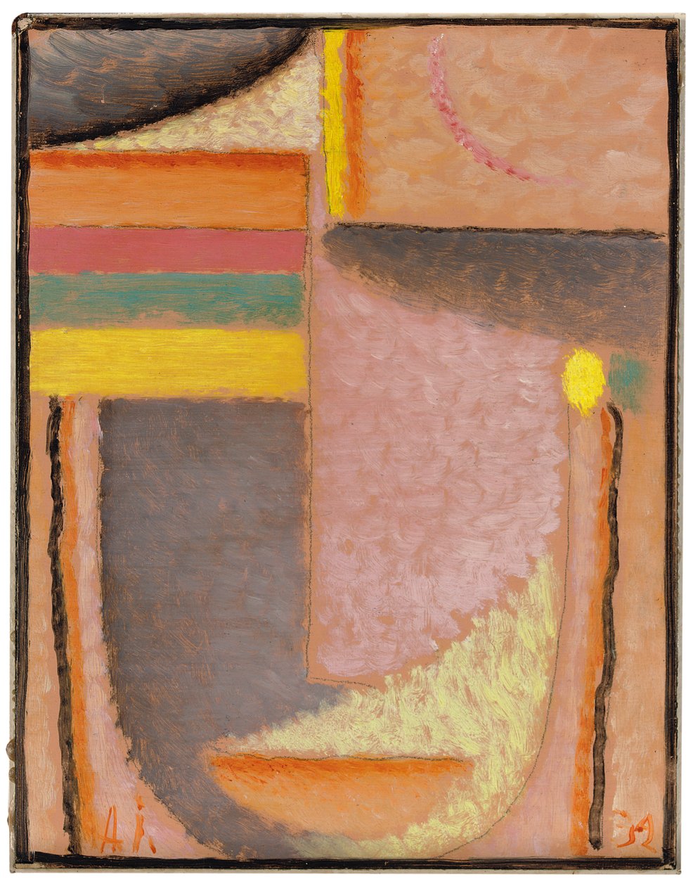 Abstract Head: Parthenon, 1932 by Alexej von Jawlensky