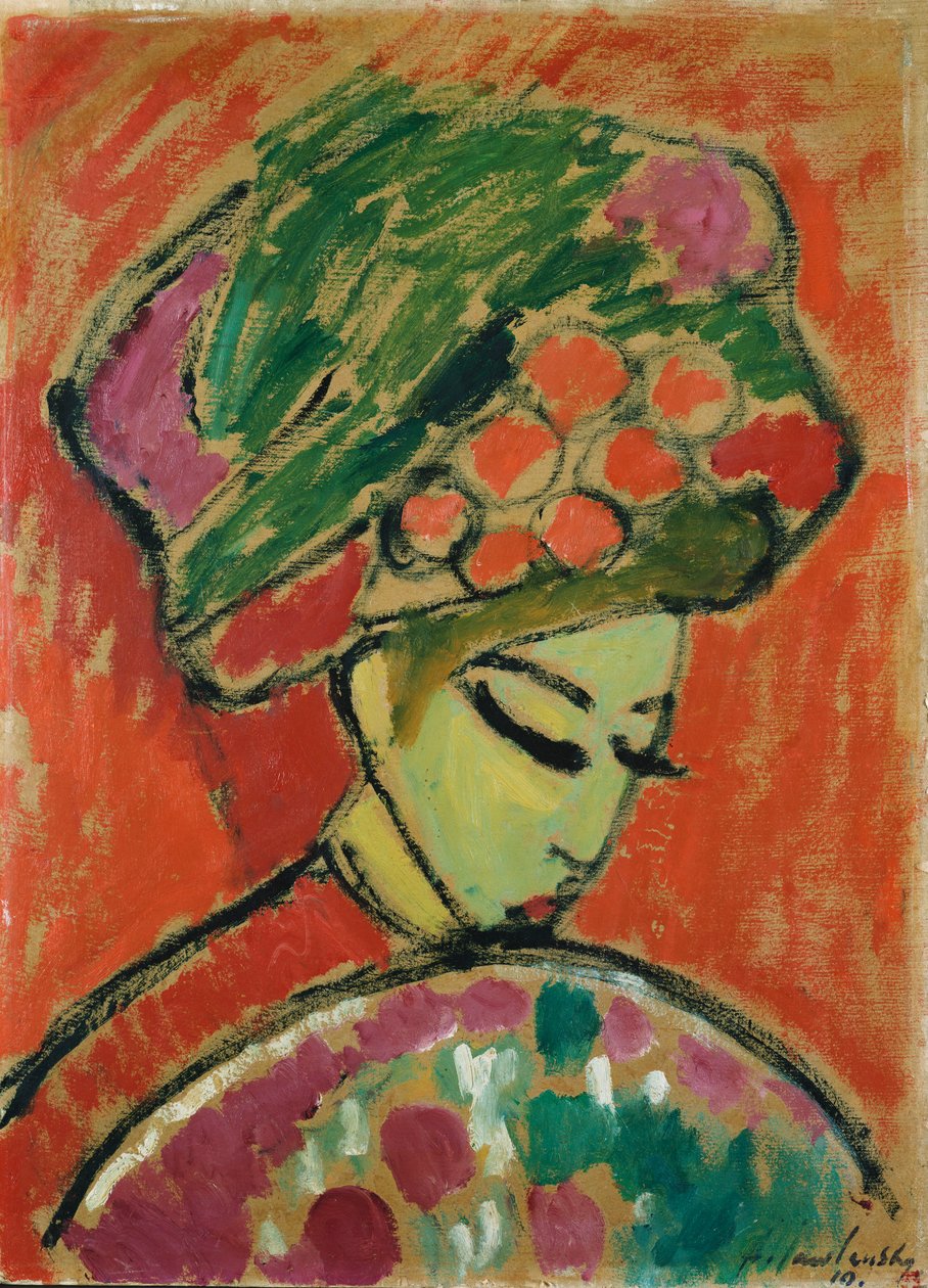Girl in Turban by Alexej von Jawlensky