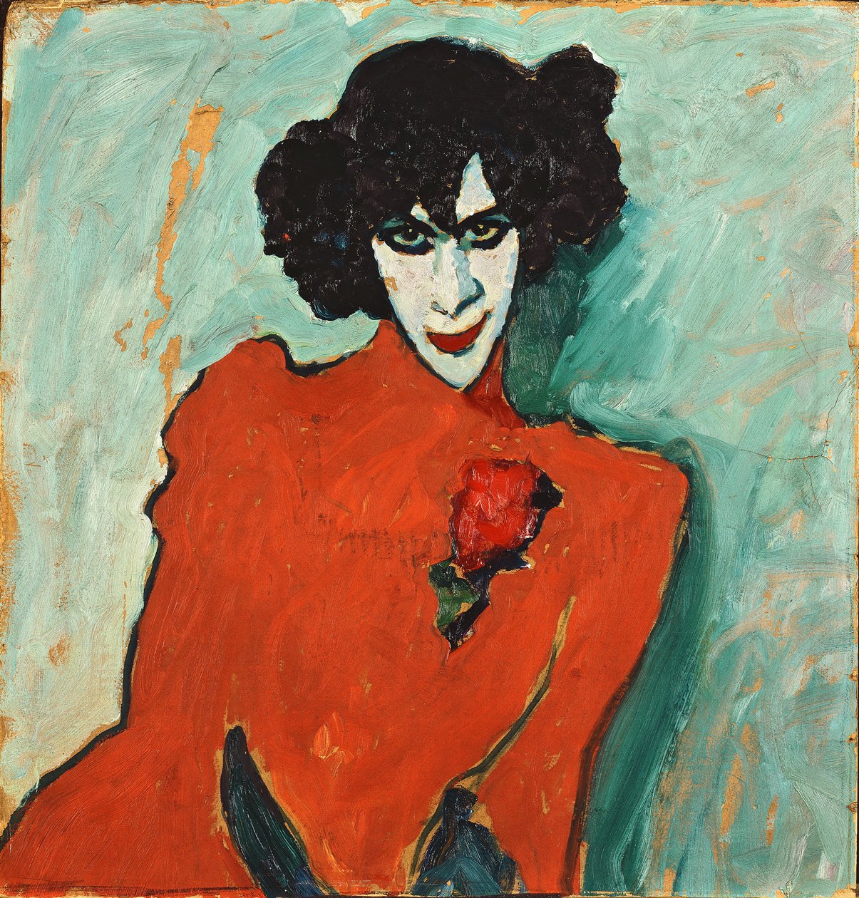 Portrait of Alexander Sakharoff by Alexej von Jawlensky