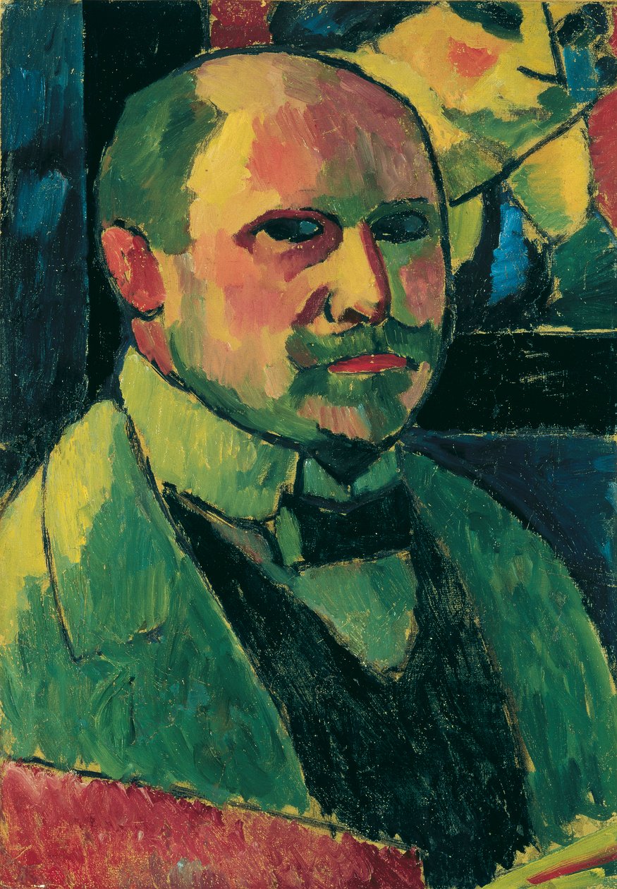 Self-Portrait by Alexej von Jawlensky