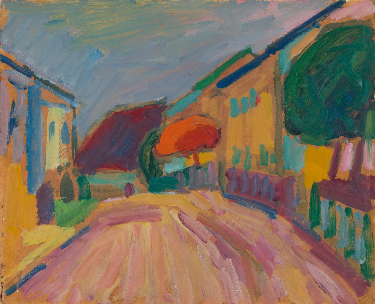 Sketch from Murnau by Alexej von Jawlensky