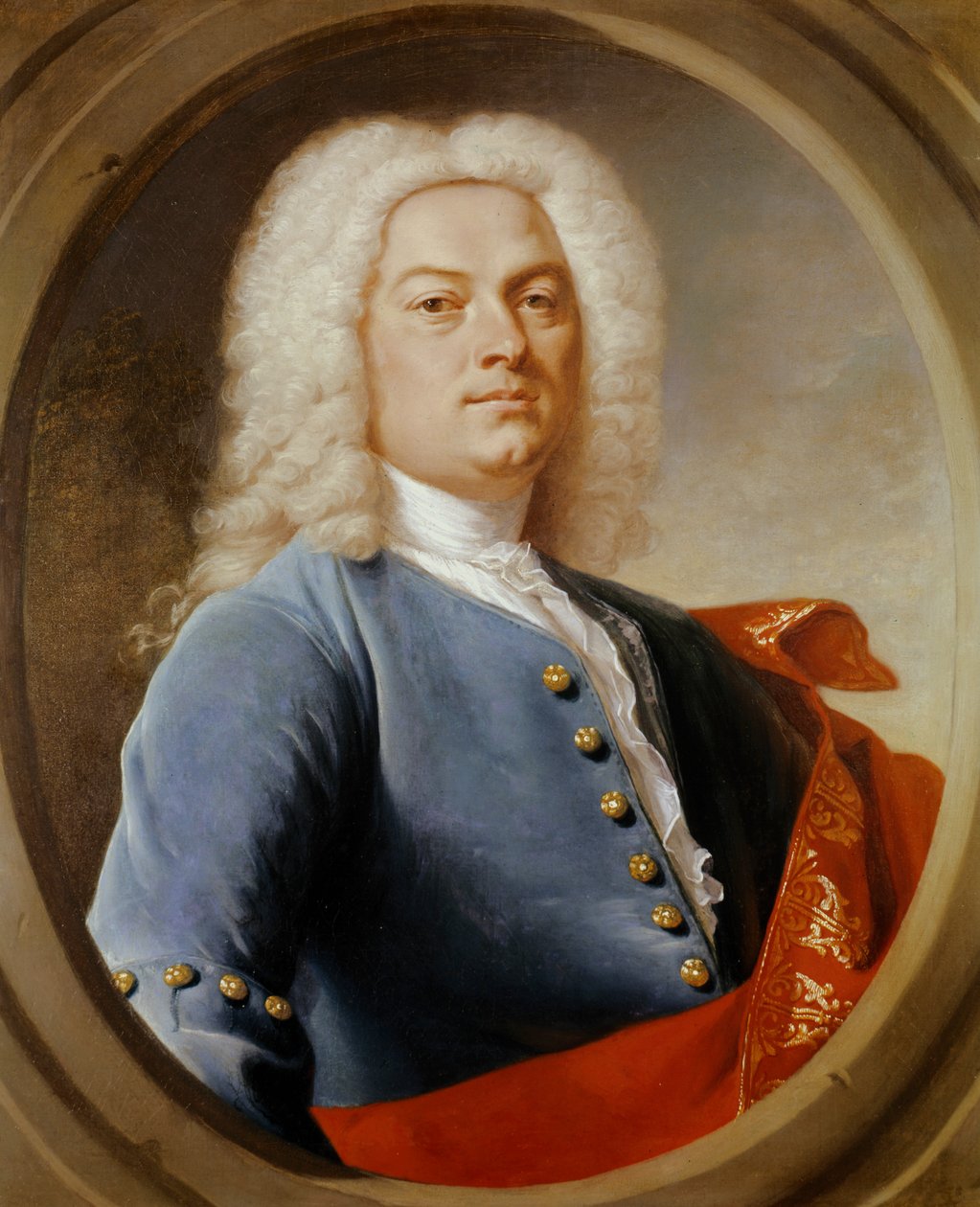 Portrait of John Tucker by Alexis Simon Belle