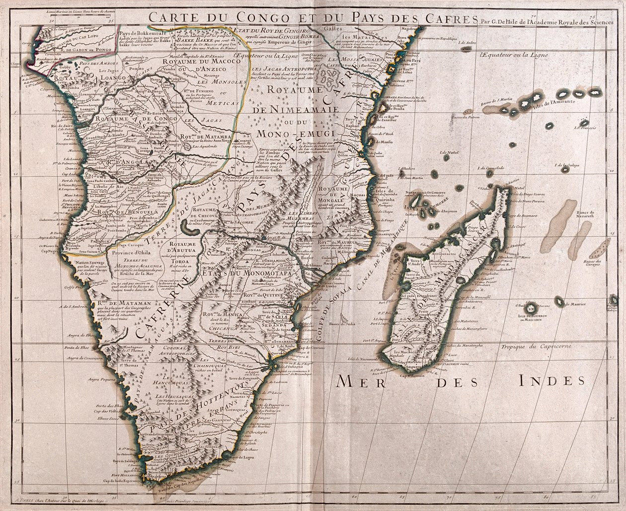 Congo (South Africa) by Alexis Hubert Jaillot
