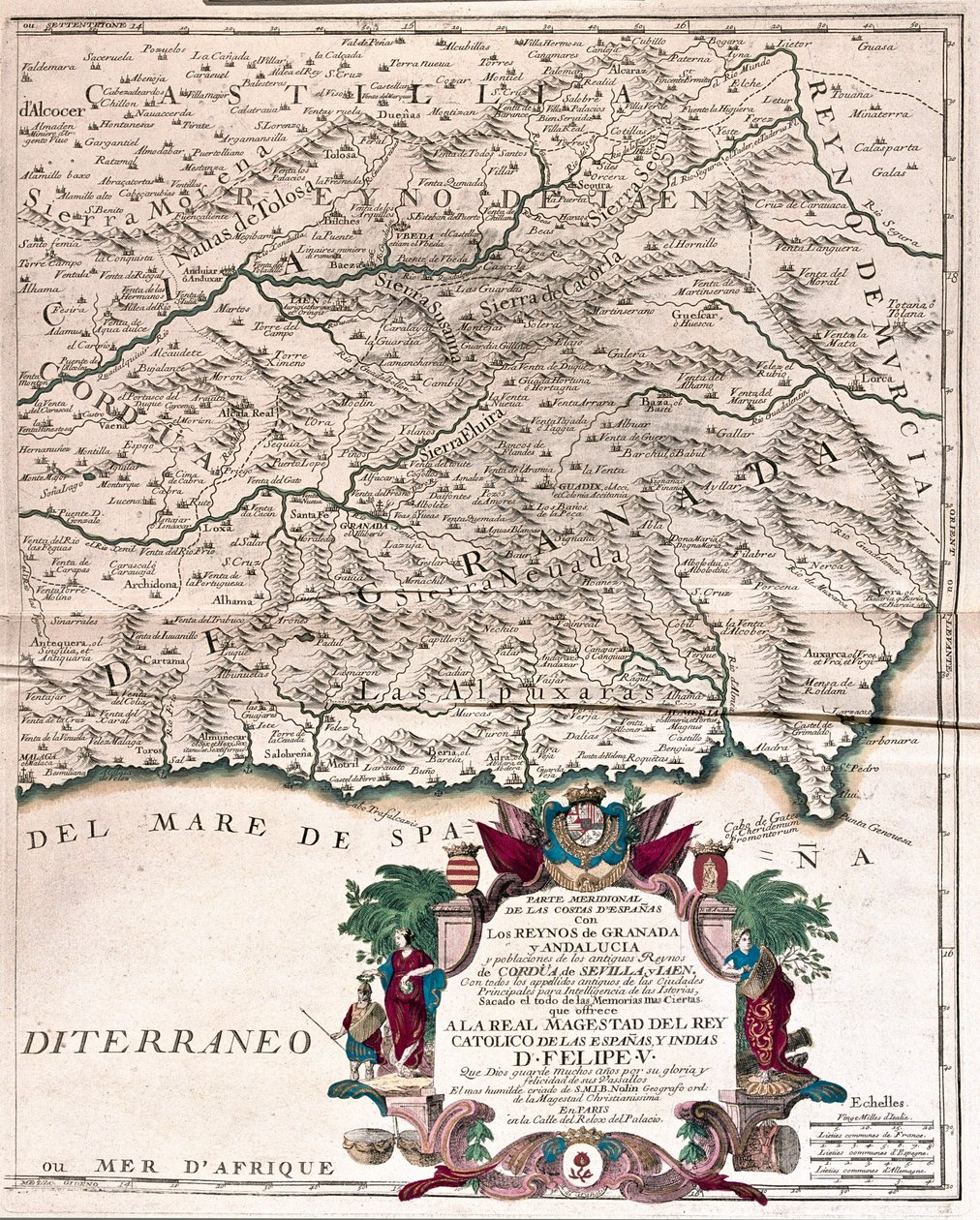 Granada and Andalusia, Spain by Alexis Hubert Jaillot