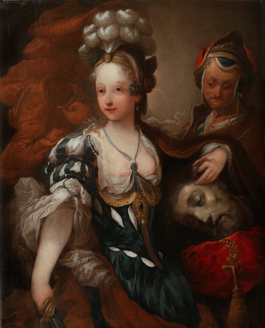 Judith with the Head of Holophernes by Alexis Grimou