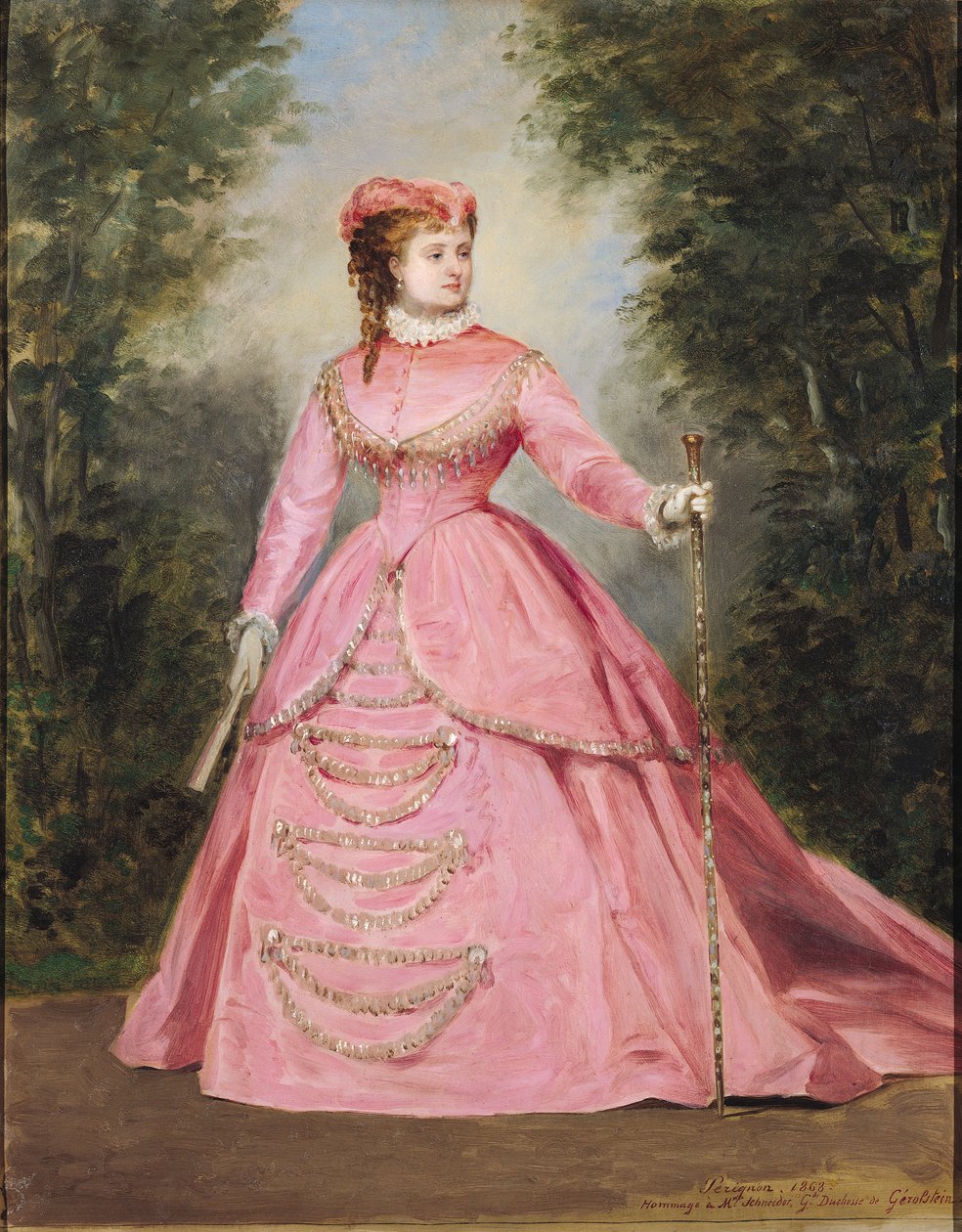 Hortense Schneider (1838-1920) 1868 by Alexis Joseph Perignon