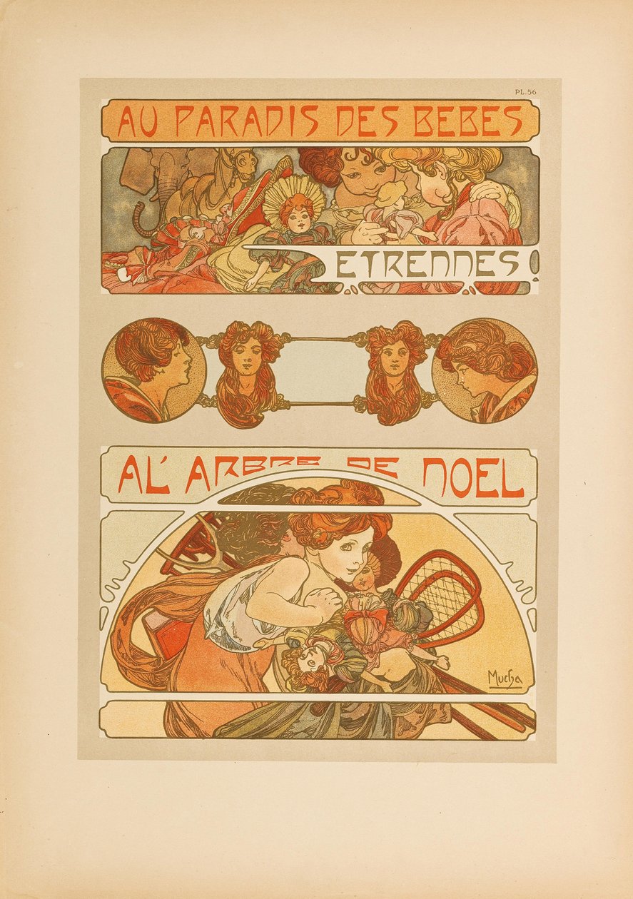 Documents Decoratifs by Alfons Marie Mucha