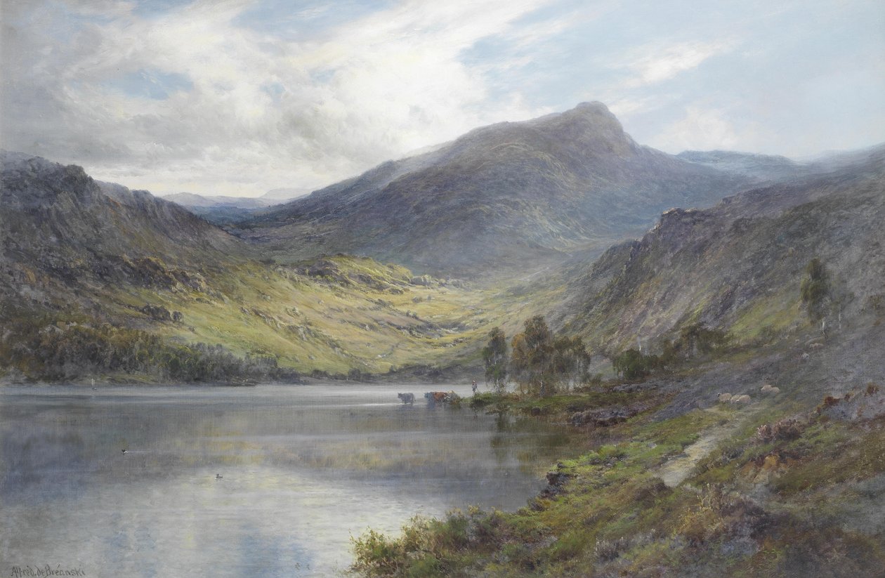 Loch Ness by Alfred de Breanski