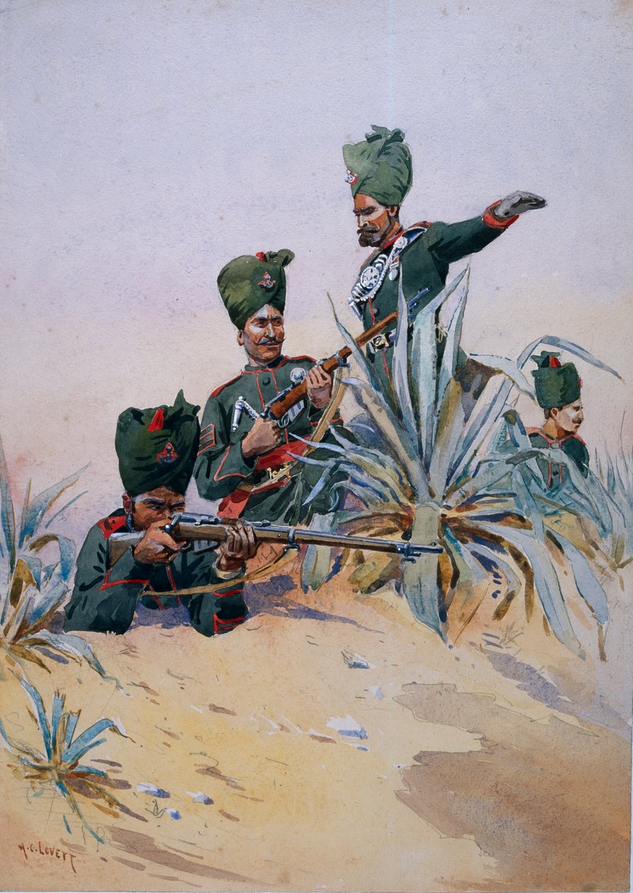 Soldiers of the 125th Napier