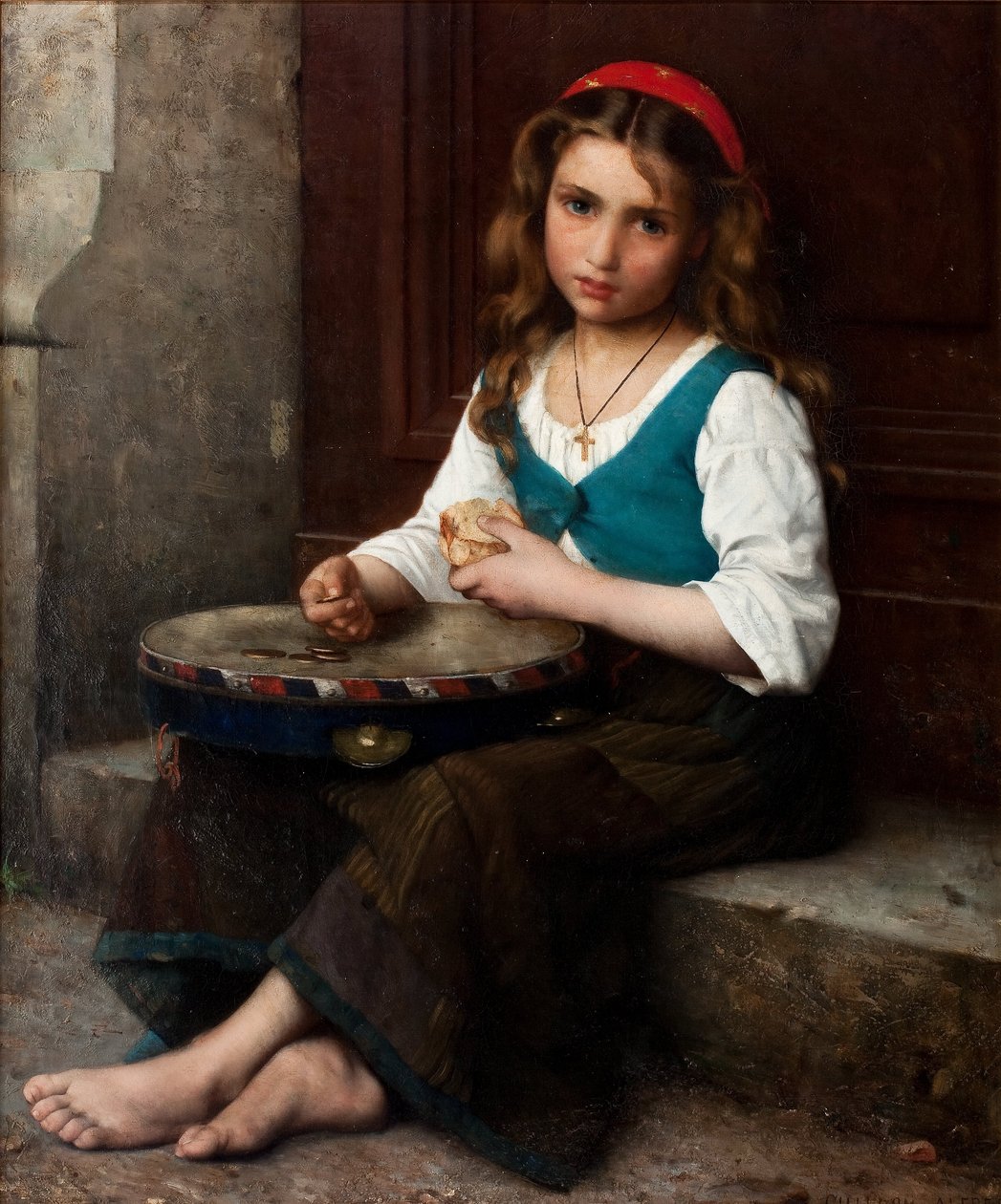 Street Musician by Alfred Guillou