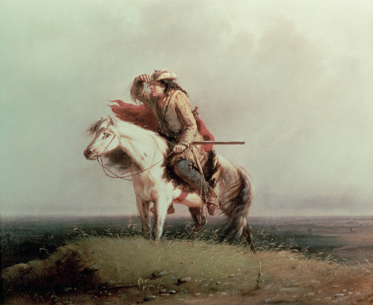 The Lost Greenhorn by Alfred Jacob Miller