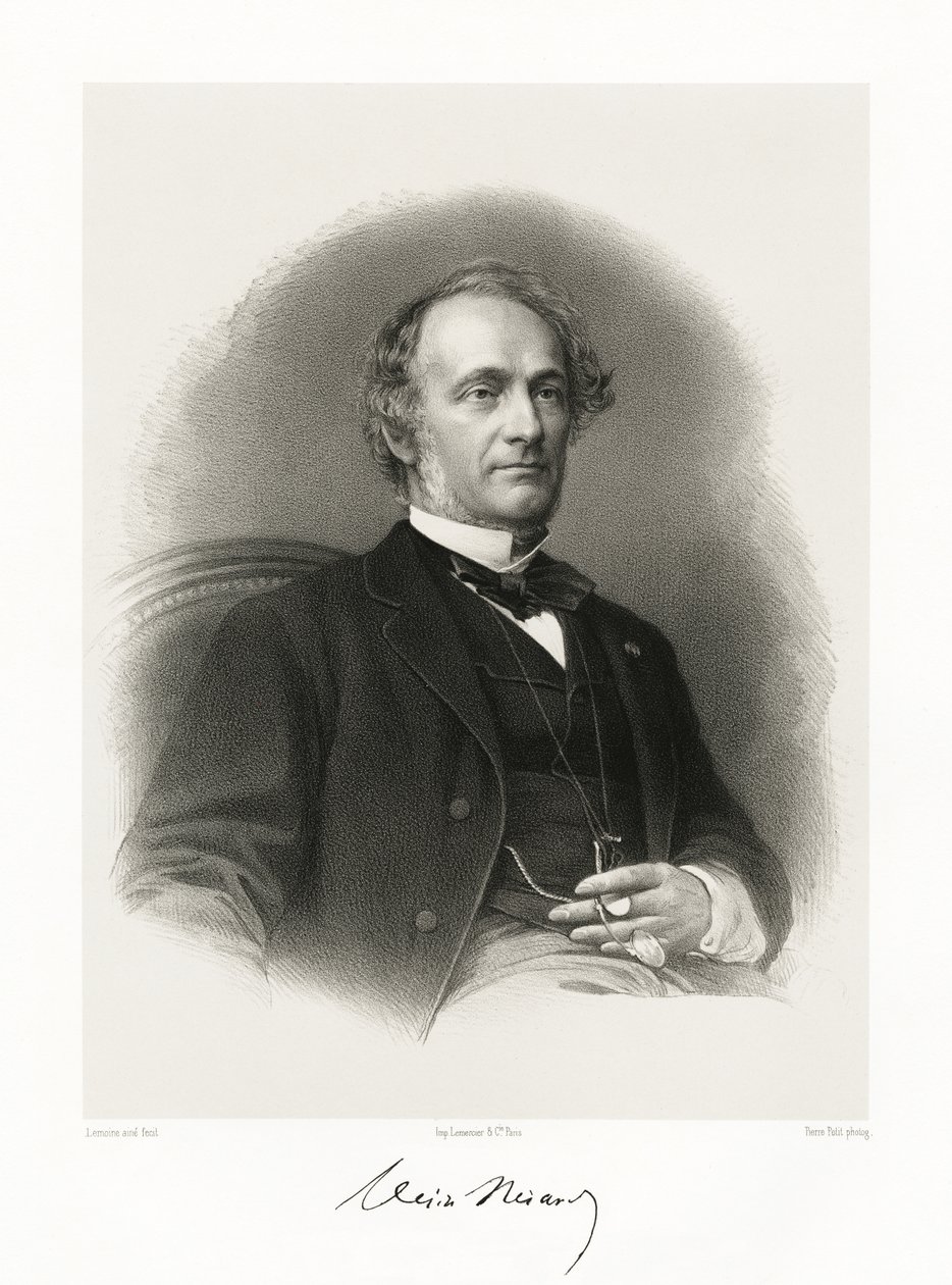 Jean Marie Napoléon Désiré Nisard by Alfred Lemoine