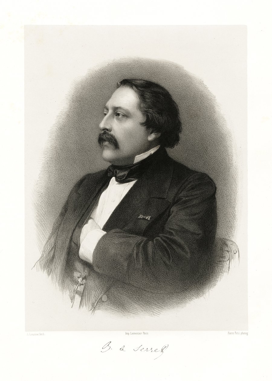Joseph Alfred Serret by Alfred Lemoine