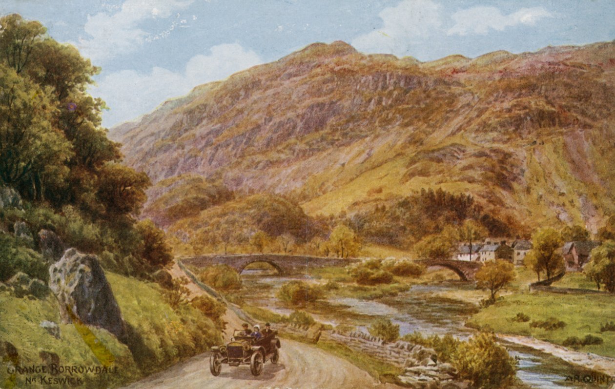 Grange Borrowdale Near Keswick by Alfred Robert Quinton