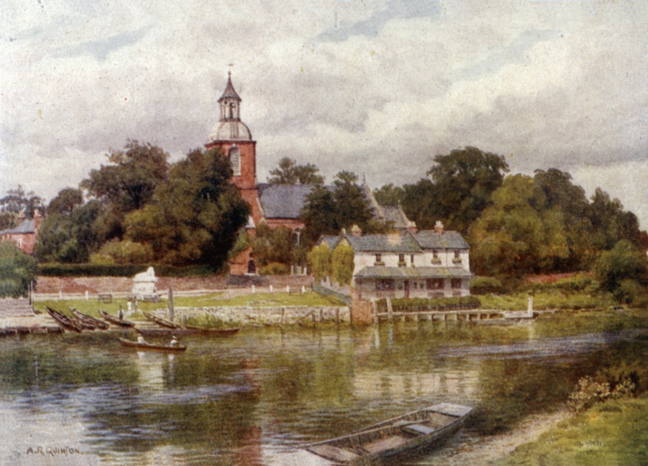 Sunbury Church by Alfred Robert Quinton