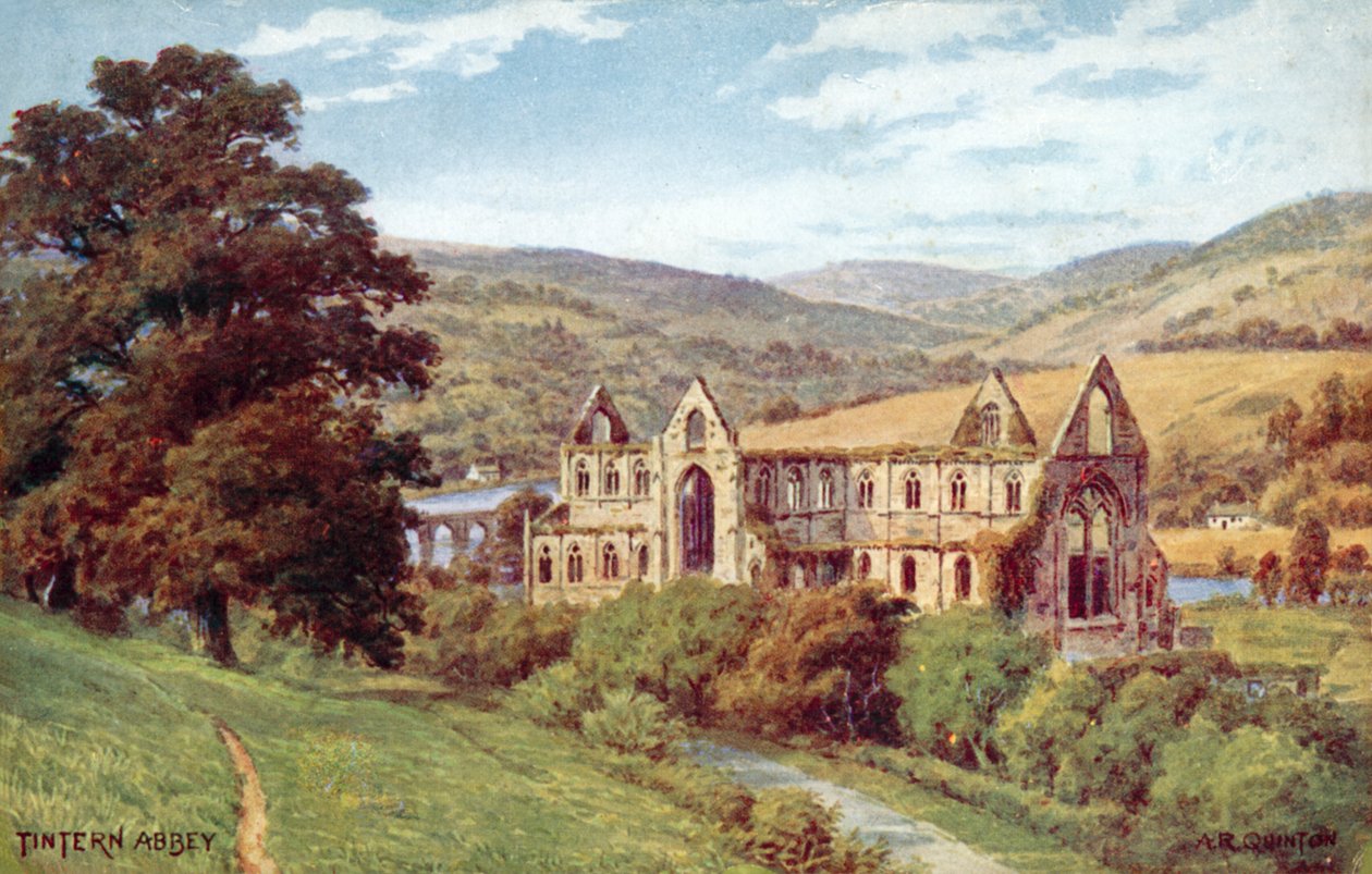 Tintern Abbey by Alfred Robert Quinton