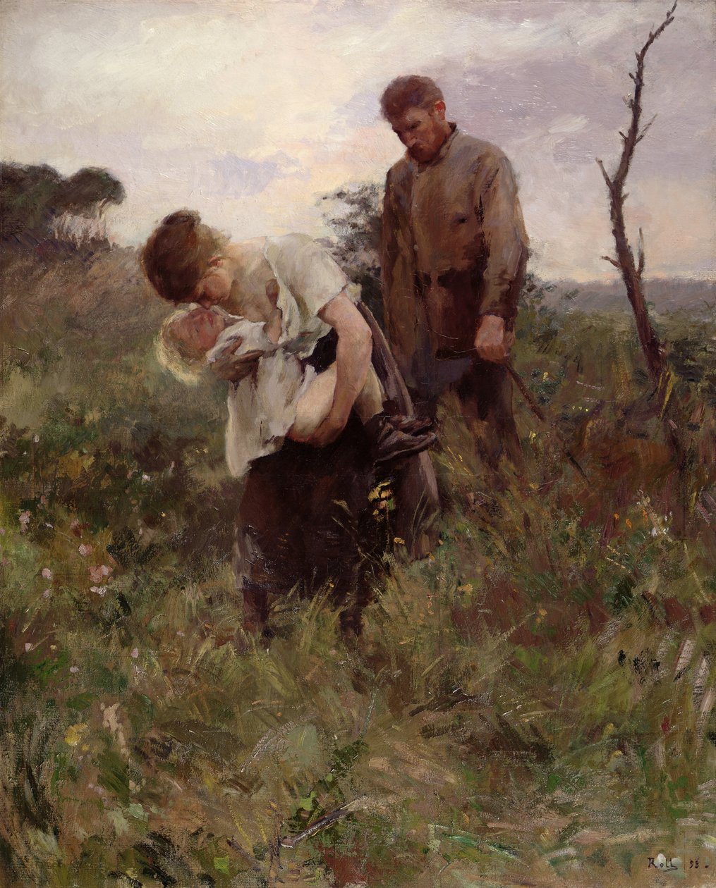 Exodus by Alfred Roll