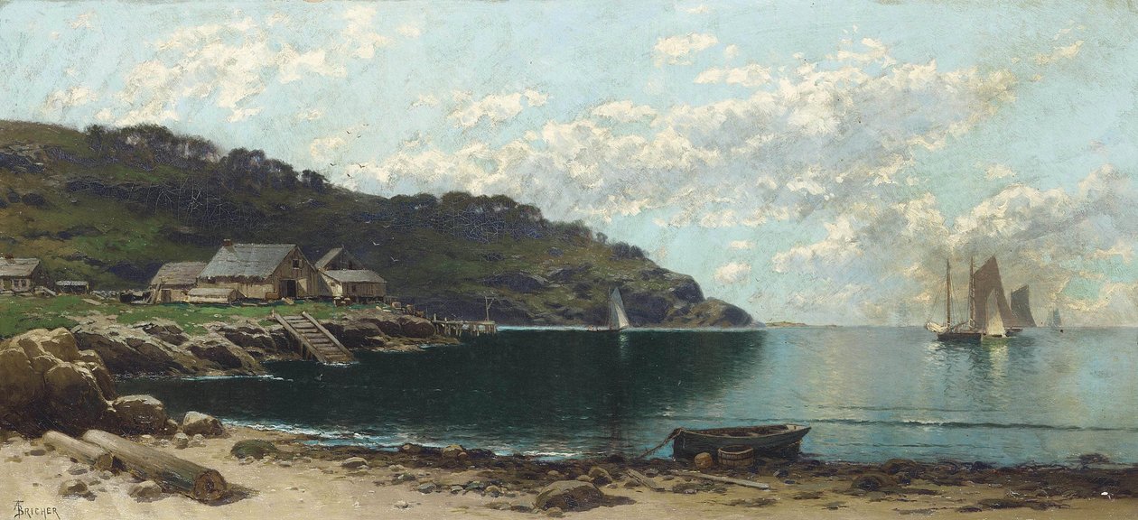 On the Coast of Maine by Alfred Thompson Bricher