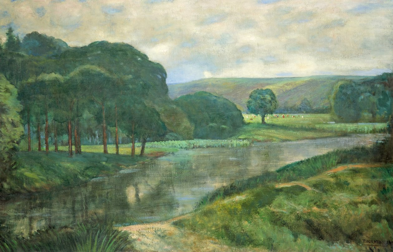 The Upper Severn, c.1939 by Alfred Thornton