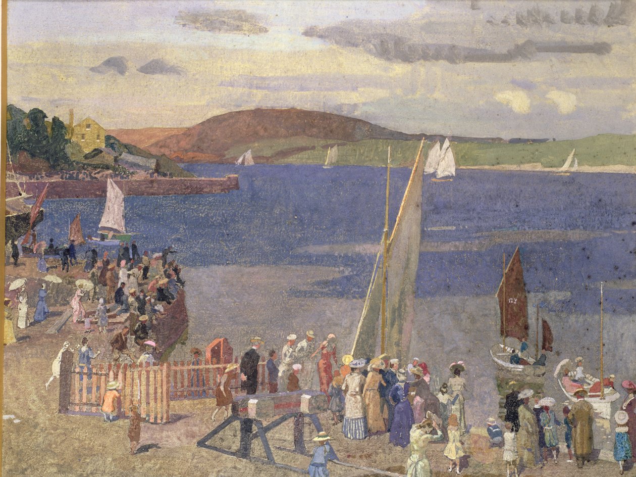 Padstow Regatta by Alfred Walter Bayes