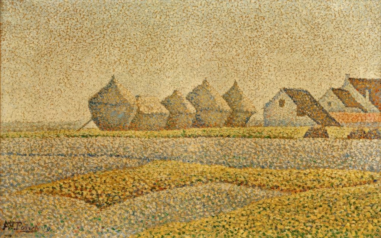 The Haystacks by Alfred William Finch