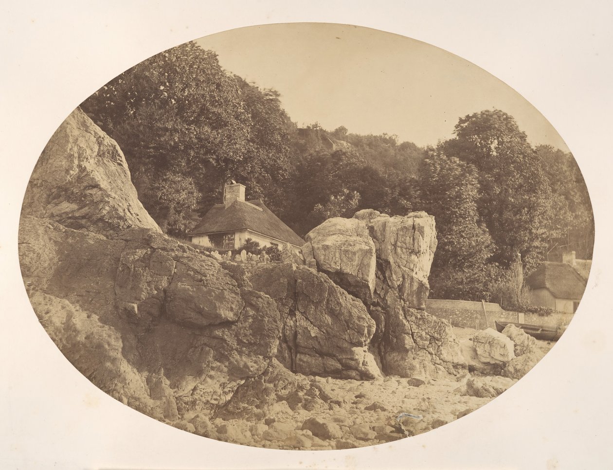 Babbicombe, from the Beach by Alfred Batson